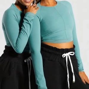 Gymshark x Whitney Simmons Long Sleeve Crop Top
